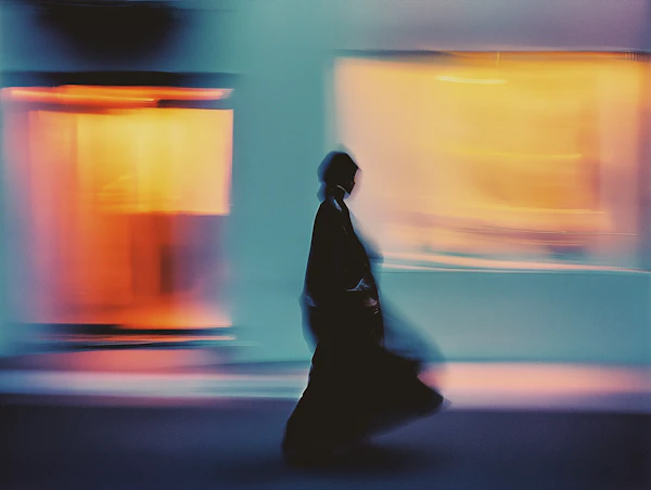 Urban Silhouette Scene