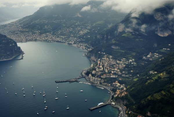 Misty Harbor Coastal Town