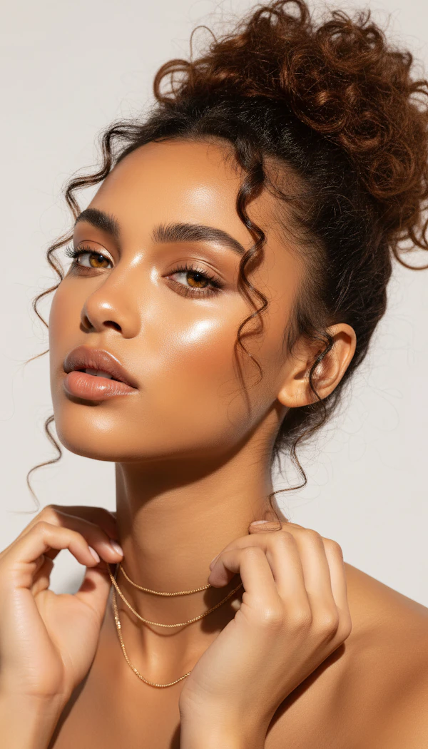 Elegant Portrait Close-Up