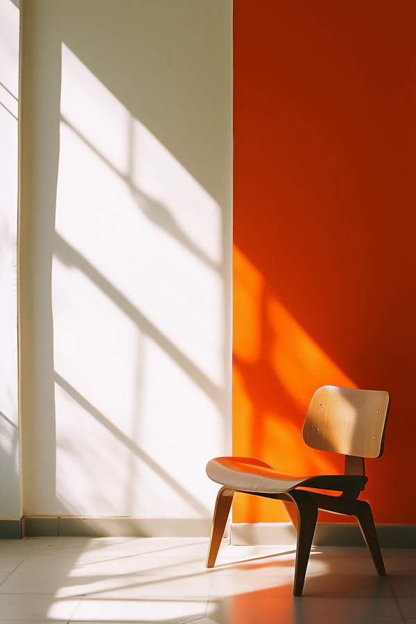 Minimalist Wooden Chair