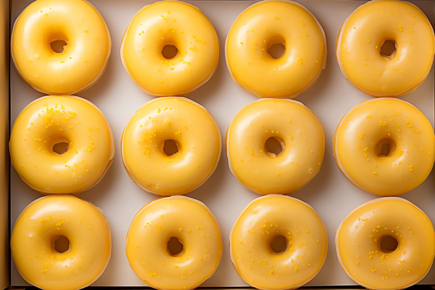 Citrus Glaze Symphony Donuts