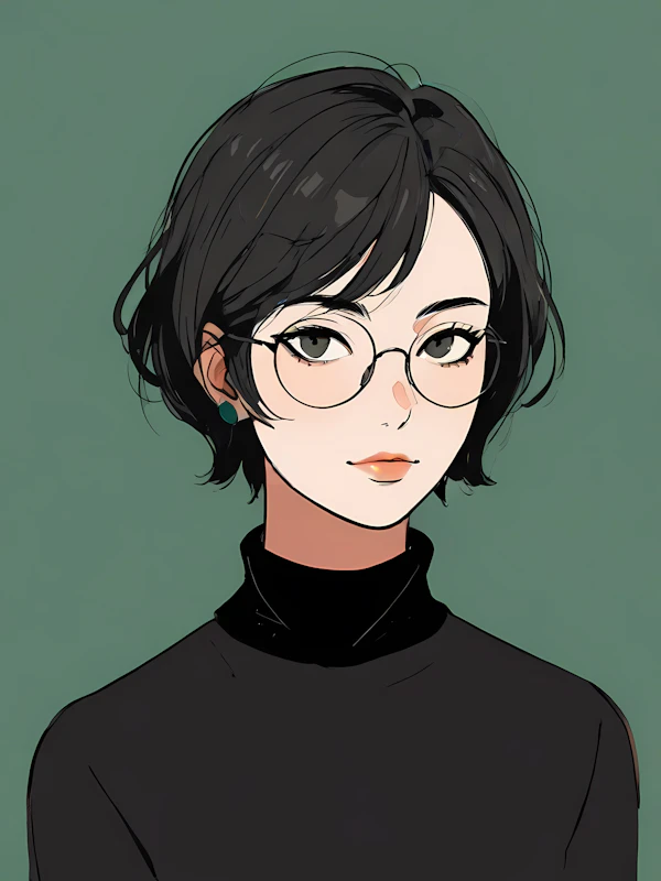 Stylized Portrait Illustration