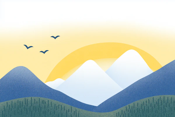 Serene Landscape Art