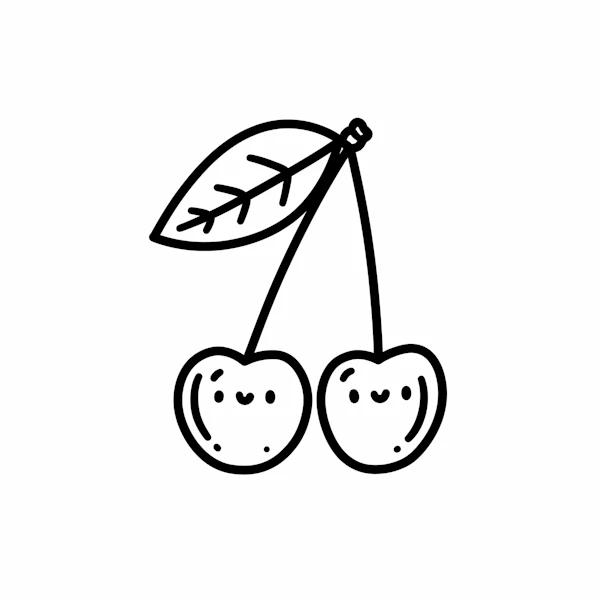 Smiling Cherries Art
