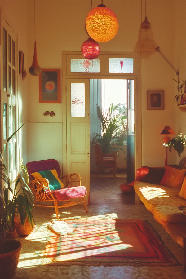 Cozy Sunlit Interior