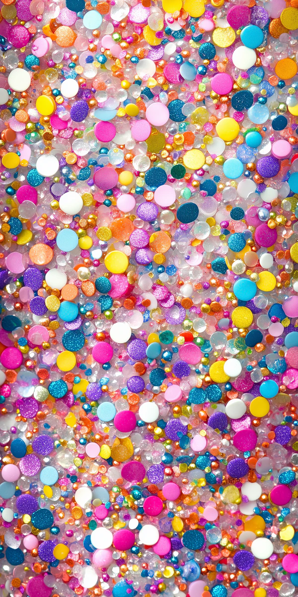 Colorful Confetti Scene