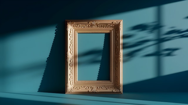 Golden Ornate Frame