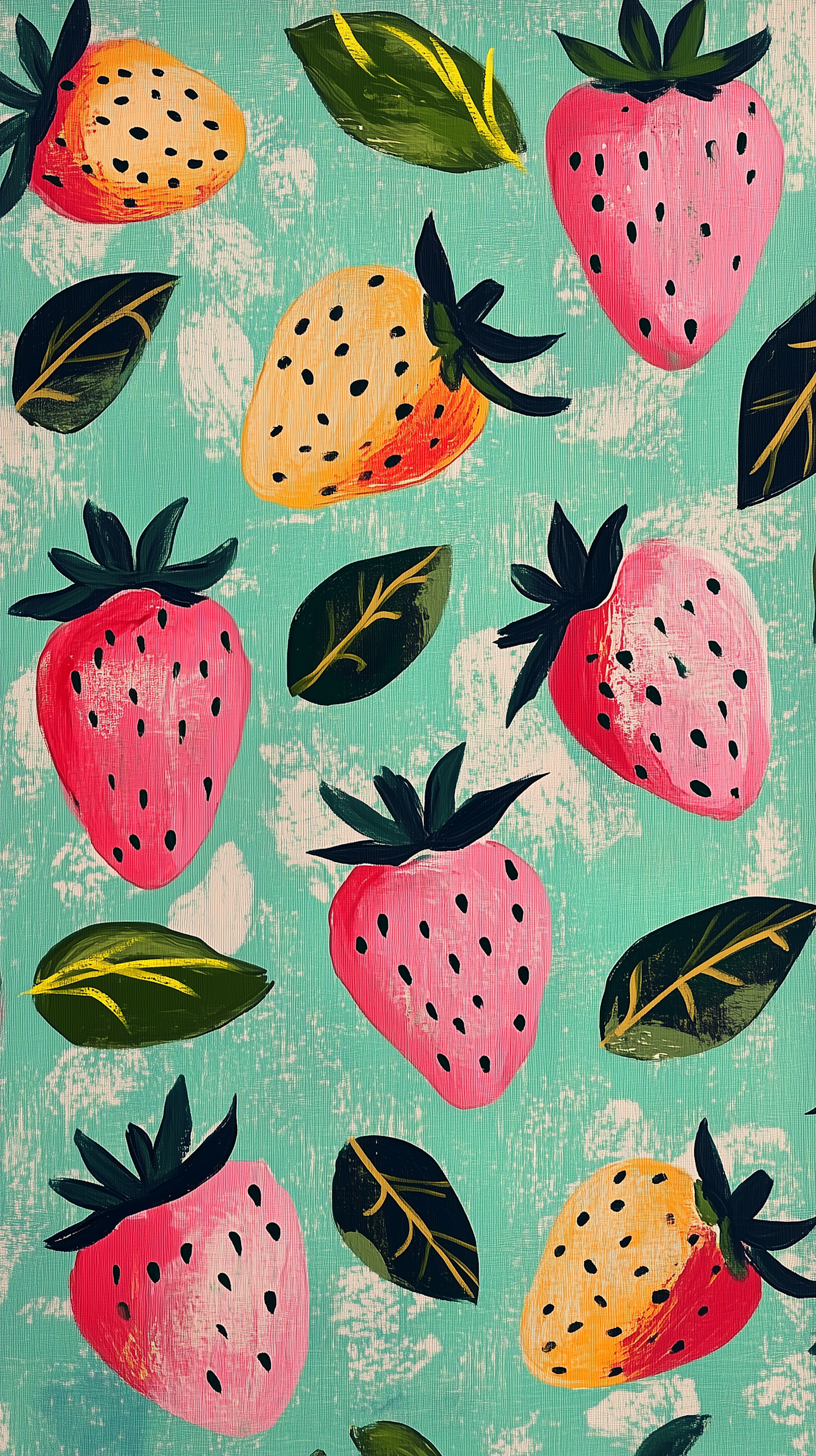 Vibrant Strawberry Illustration