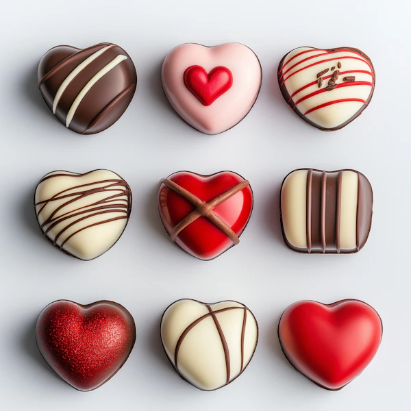 Heart-Shaped Chocolates