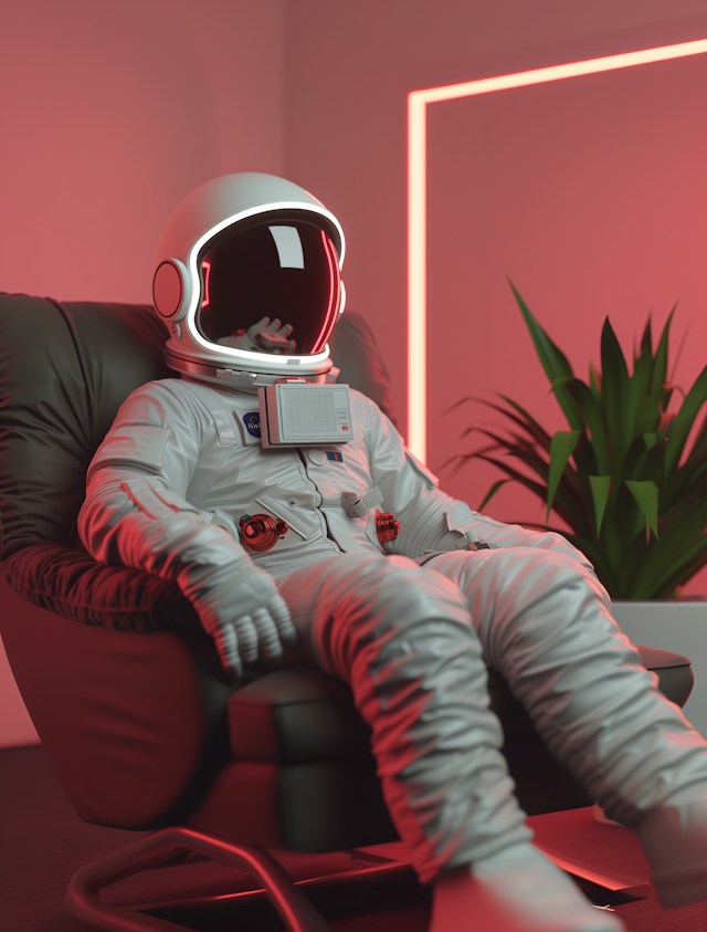 Astronaut in Modern Interiors