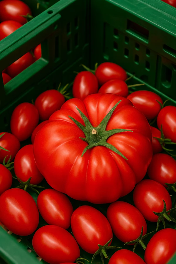 Fresh Tomato Crate