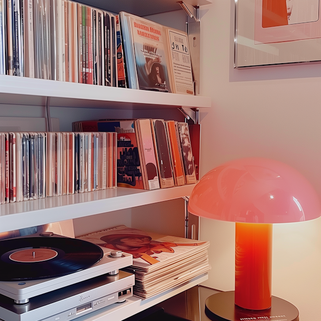 Collector's Music and Reading Nook