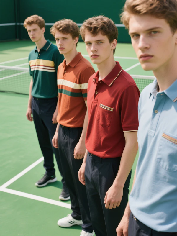 Tennis Team Portrait