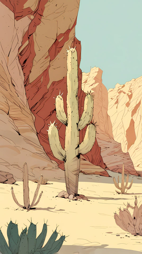 Saguaro Desertscape