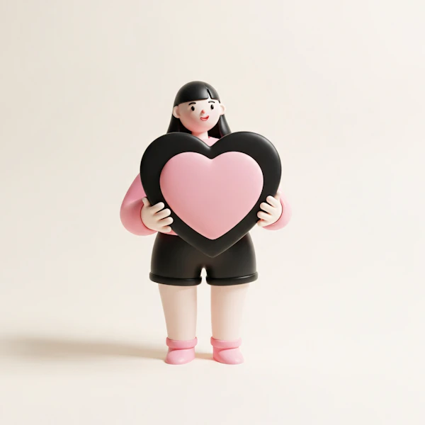 Cheerful Heart Holder