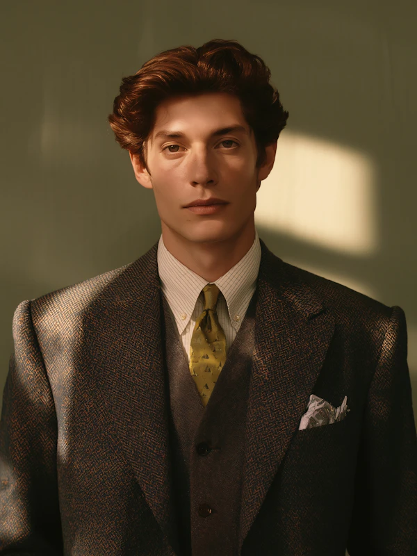 Man in Formal Attire