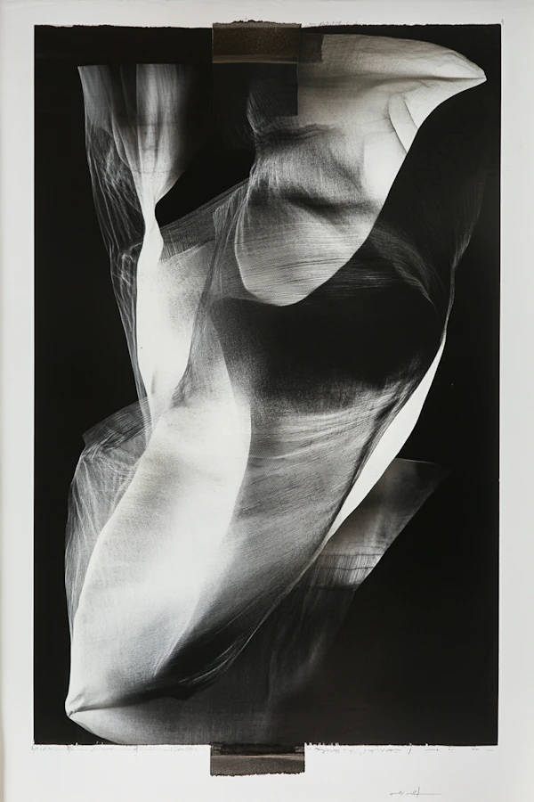 Abstract Flowing Shapes