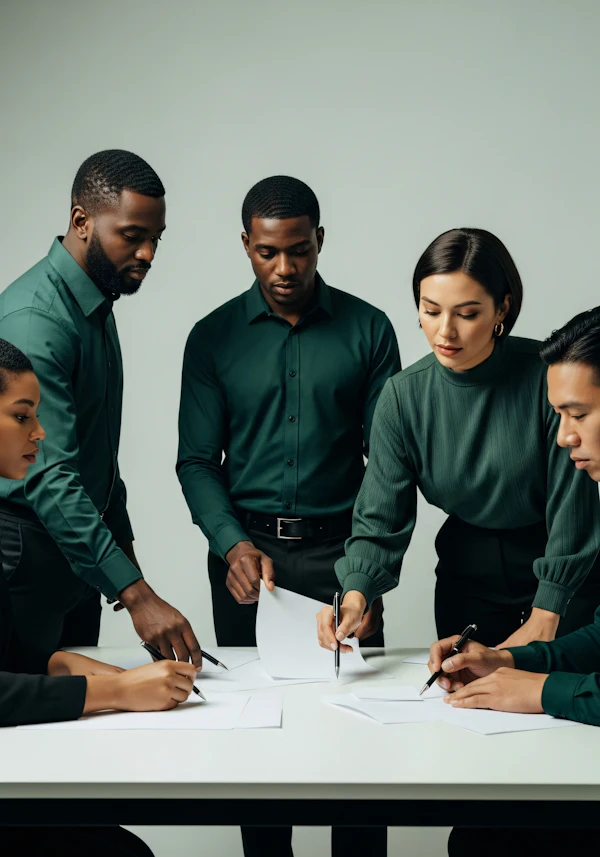 Team Collaboration Scene