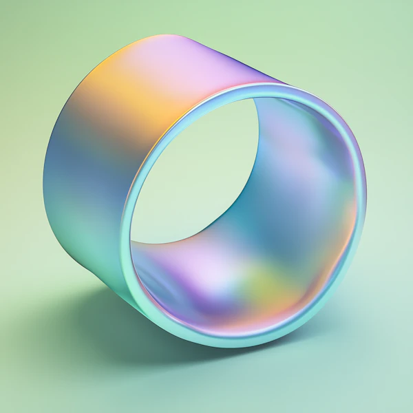 Pastel Metallic Torus