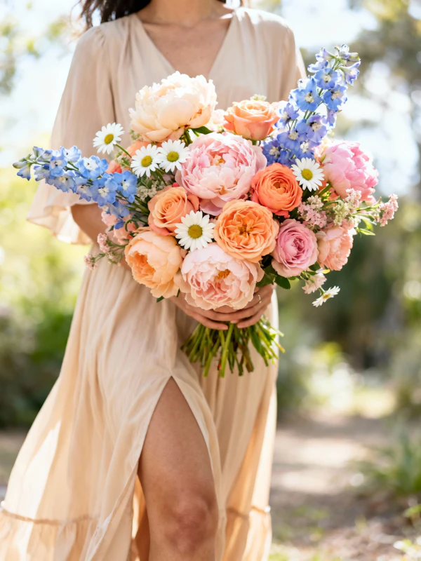 Romantic Floral Portrait