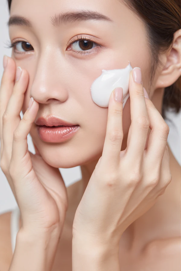 Skincare Routine Close-Up