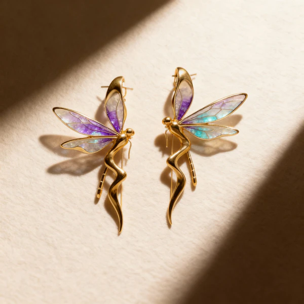 Dragonfly Earrings Display