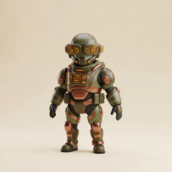 Futuristic Robot Design