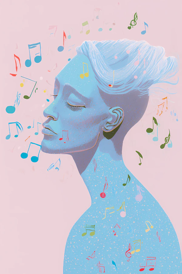 Serene Musical Portrait