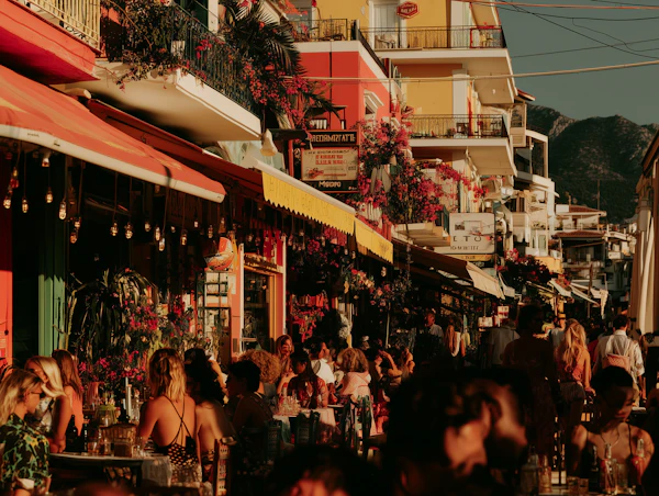 Mediterranean Street Scene