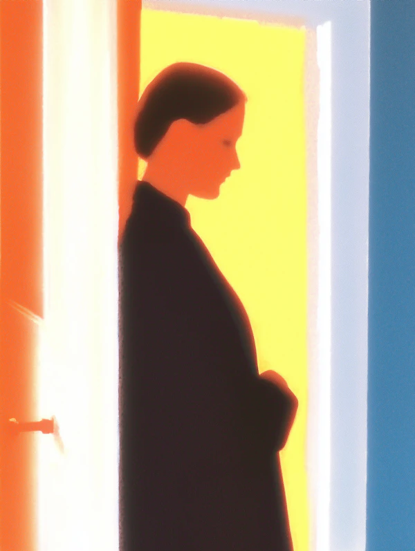 Abstract Doorway Silhouette