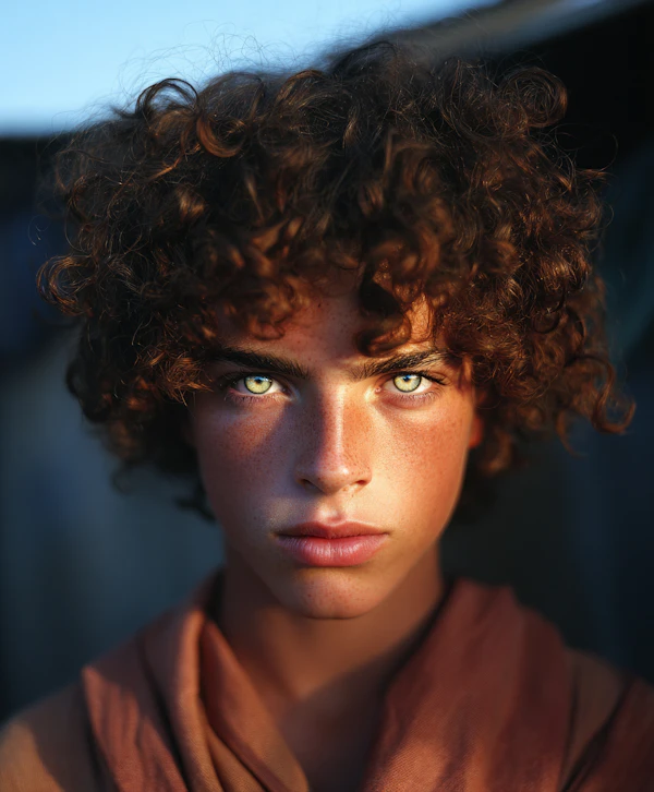 Portrait of Green Eyes
