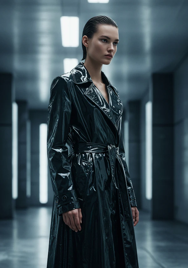 Futuristic Fashion Look