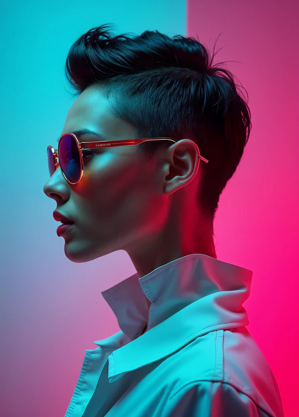 Neon Portrait Style
