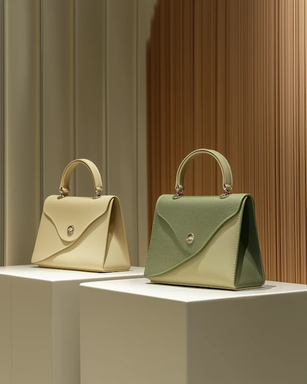 Elegant Handbags Display
