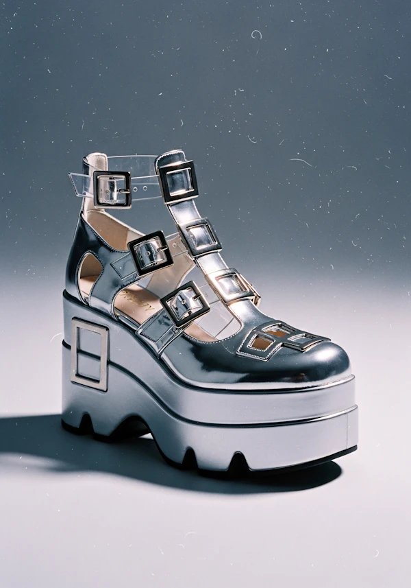 Futuristic Platform Shoe