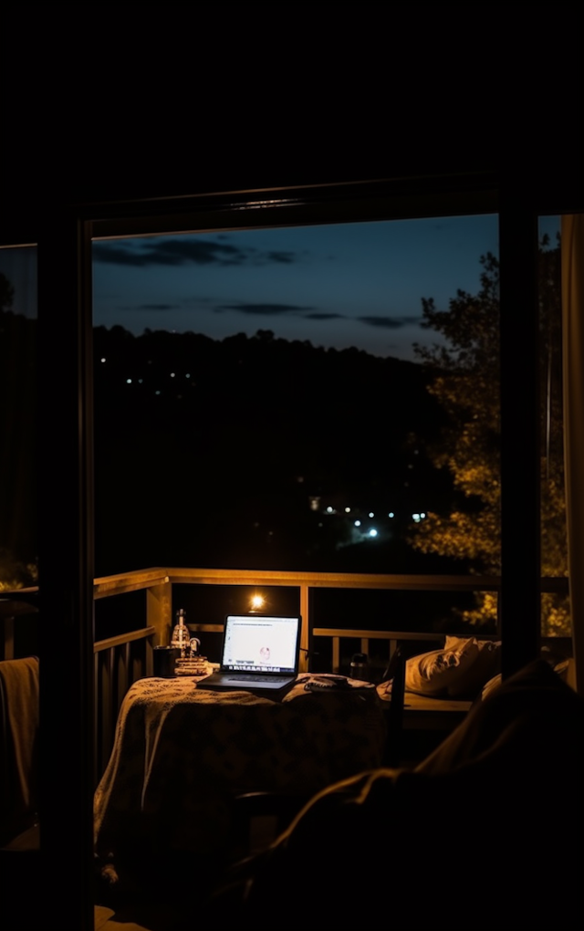 Tranquil Balcony Evenings