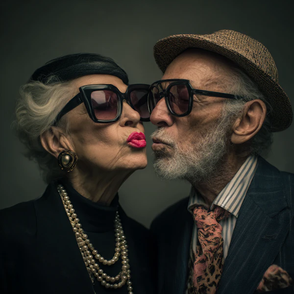 Elderly Couple Portrait