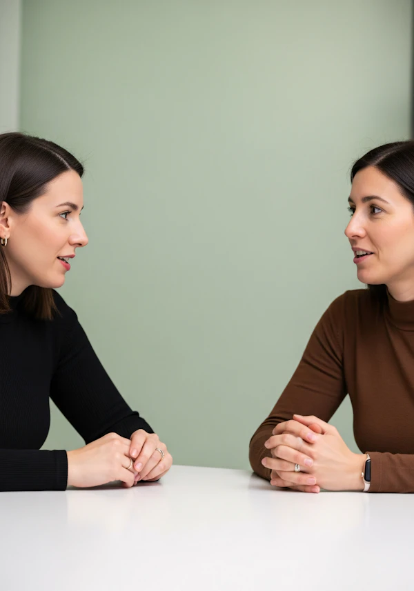 Conversation at Table