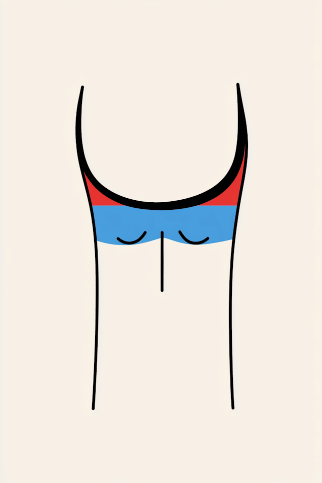 Minimalist Torso Illustration