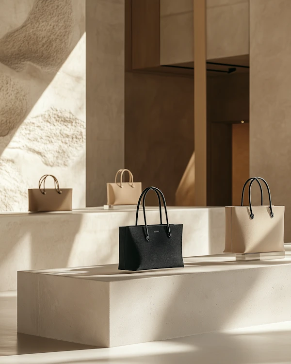 Luxury Handbag Display