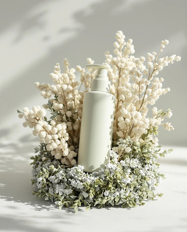 Cosmetic Bottle Still Life