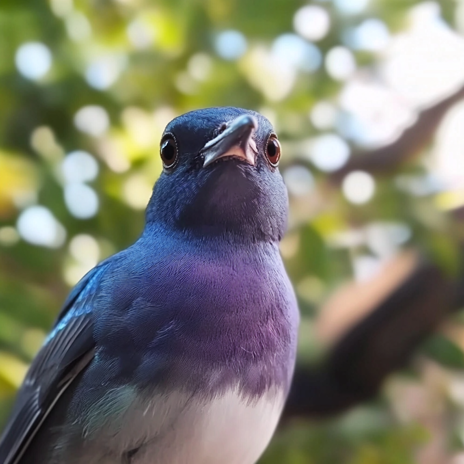 Vibrant Bird Close-up