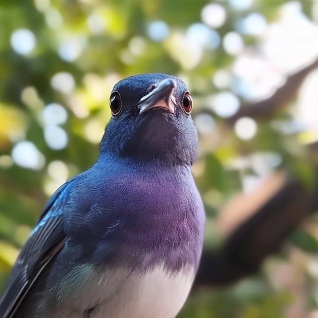 Vibrant Bird Close-up