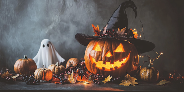 Halloween Pumpkin Arrangement