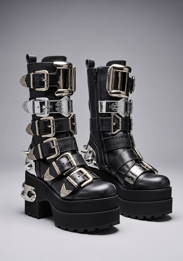 Gothic Platform Boots