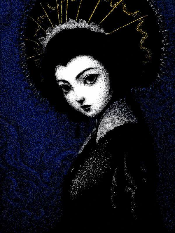 Celestial Woman Portrait