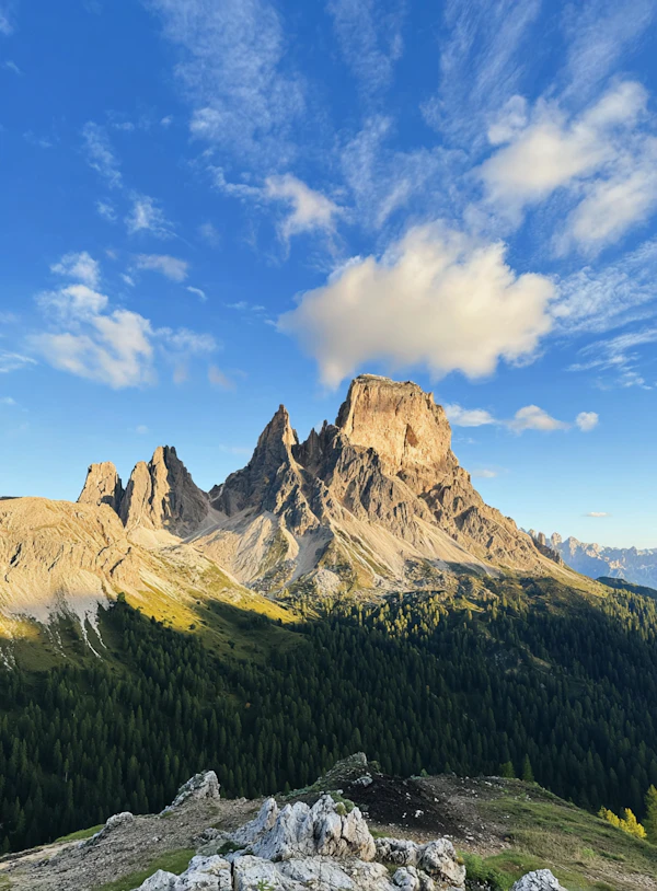Majestic Mountain Scene