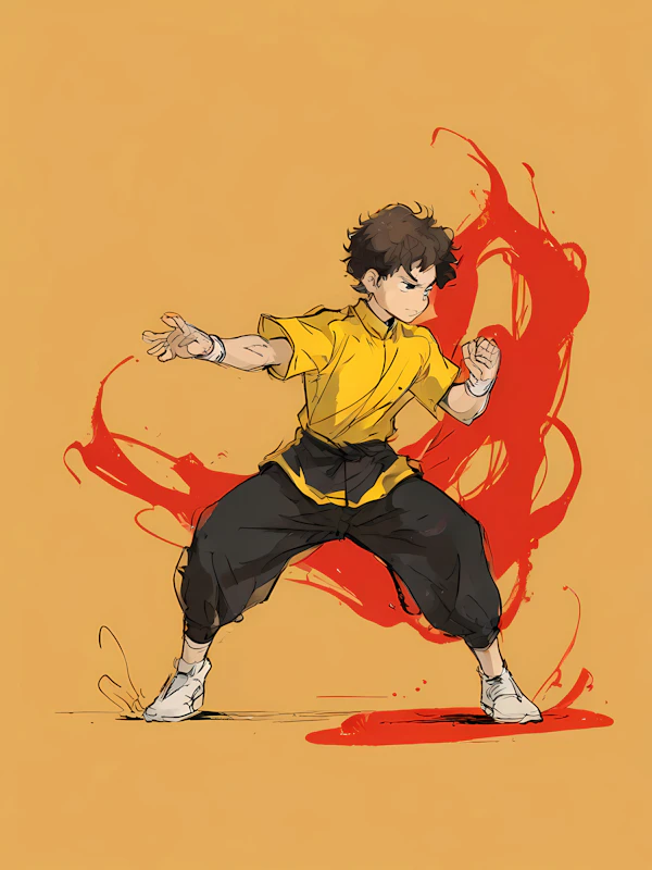 Dynamic Martial Artist