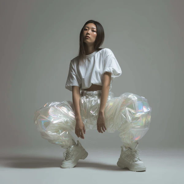 Futuristic Fashion Pose