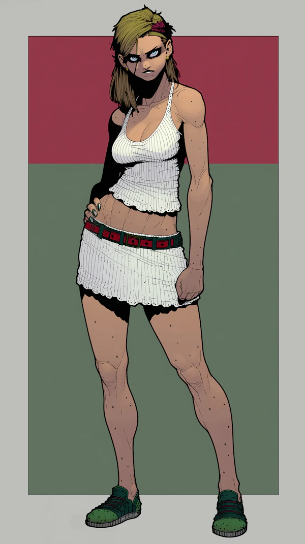 Confident Woman Illustration